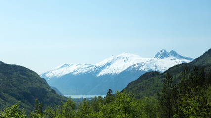 Obraz premium View from the White Pass