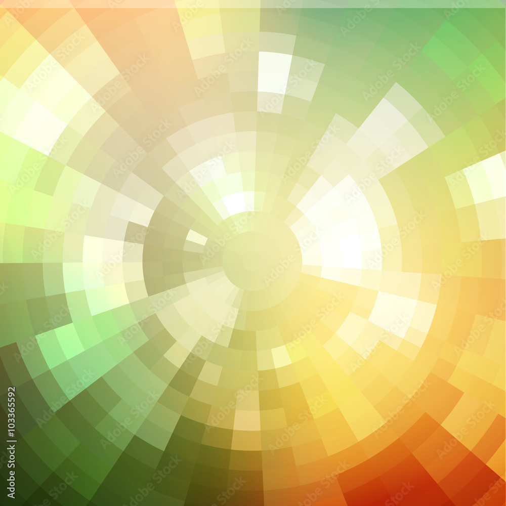 Poster abstract background shiny mosaic pattern disco style. for design party flyer, leaflet and nightclub 