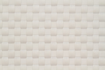 Background of texture white basket weave pattern.