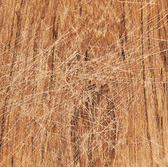 Wooden background. Rustic scratched surface. Wood texture