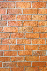 Texture brick wall of dark color.