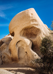 Skull Rock in Joshua Tree