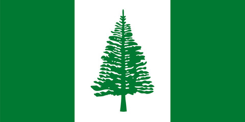 Standard Proportions for Norfolk Island Flag
