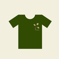 T- shirt design - ECO FRIENDLY - Creative Ecology concept with T