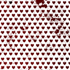 valentines day background with hearts