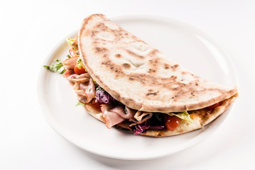 sandwich pizza