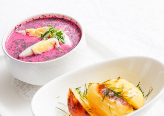 cold beetroot soup