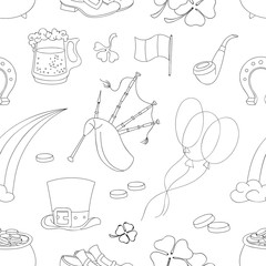 Saint Patricks Day pattern