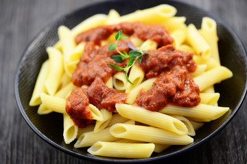 Tomatenoße Pasta