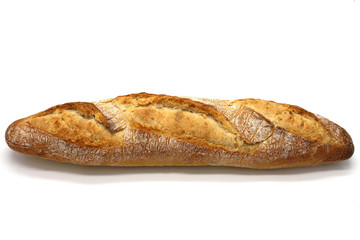 Crusty baguette