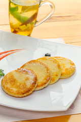 Russian cheesecakes