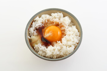 一膳の卵かけご飯