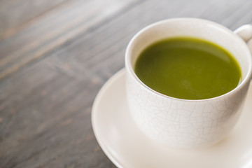 hot matcha