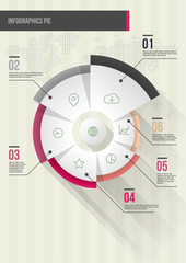 Modern Infographics Pie Chart