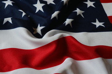 American Flag as background
