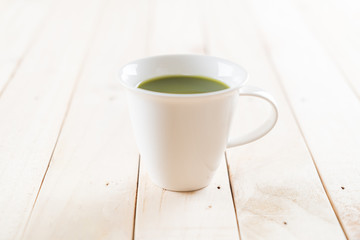 hot matcha