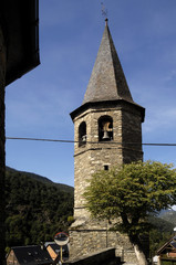 Church of Aubert, Aran Valley , Lleida province,Catalonia, Spain