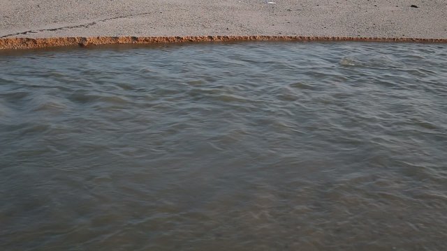 River and sand