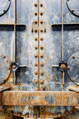 The old factory abstract background of industrial equipment