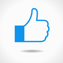 Design thumbs up icon