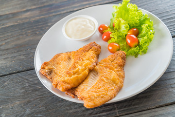 fried fish steak