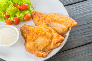 fried fish steak
