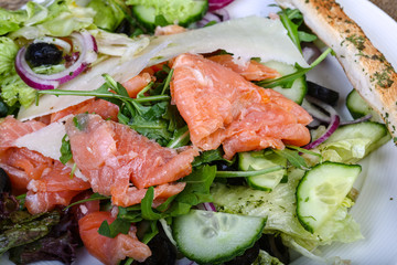 Salmon salad