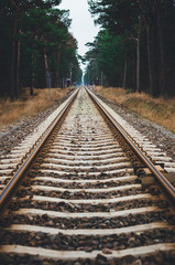 Obraz premium railroad tracks