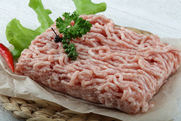 Raw minced meat