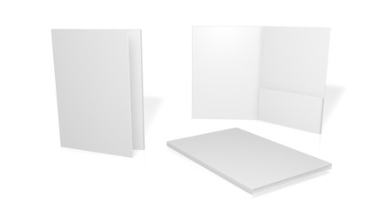 Blank Mappe - Quadrat
