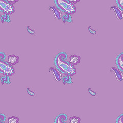 Seamless paisley pattern