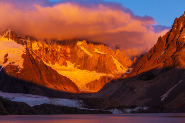 Naklejka premium Cerro Torre