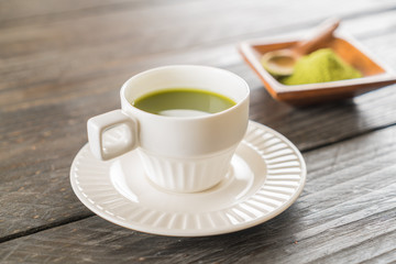 hot matcha