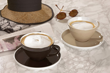 Kaffeepause im Bistro