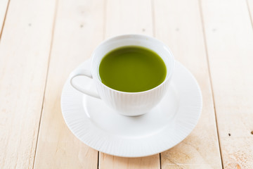 hot matcha