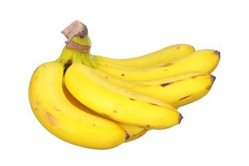Fototapeta na wymiar Bunch of banana isolated on white