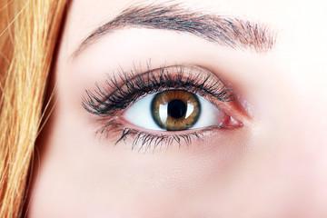 brown eye