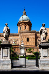 Fototapeta premium Palermo Cathedral is Roman Catholic Archdiocese of Palermo, Pale