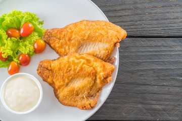 fried fish steak