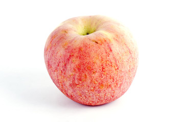 red apple isolated on white