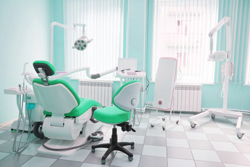Interior of a dental clinic
