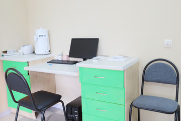 Interior of an office