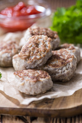 Some fresh made Meatballs