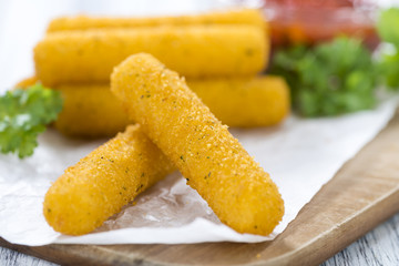 Fried Mozzarella Sticks