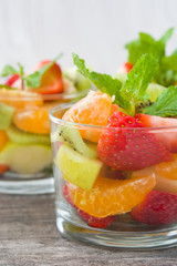 Fresh fruit salad
