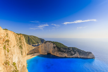 Sunset, Shipwreck bay, Navagio - Zakynthos, Greece 