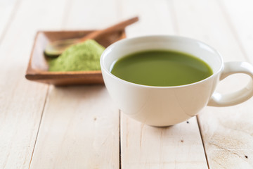 hot matcha