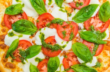 Obrazy na Szkle  Włoska Pizza Pomidorowa