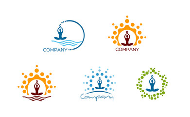 Yoga Icon Set