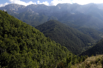 Fototapeta na wymiar “Serra del cadi “ El Cadi mountain, Lleida province, Catalonia Spain